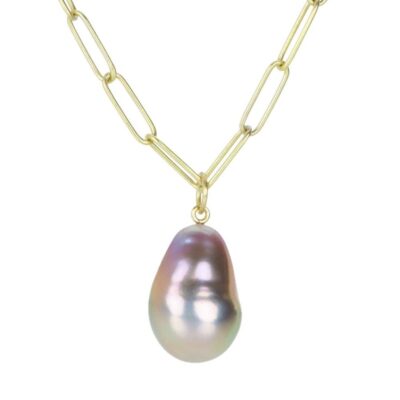 Necklaces Maria Beaulieu  | Ombre Freshwater Pearl Pendant (Pendant Only)