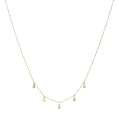 Necklaces Marian Maurer  | Kima Necklace With Diamond Drops