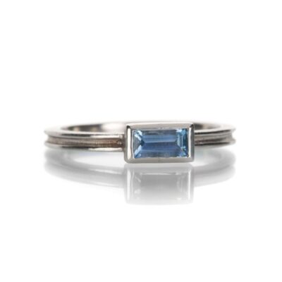 Rings Barbara Heinrich  | Aquamarine Baguette Ring