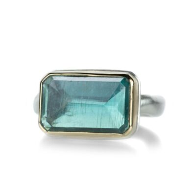 Rings Jamie Joseph  | Rectangular Green Kyanite Ring