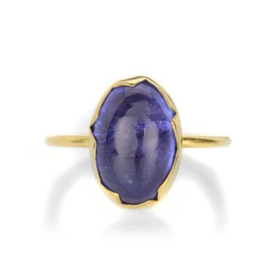 Rings Annette Ferdinandsen  | Tanzanite Egg Stacker Ring