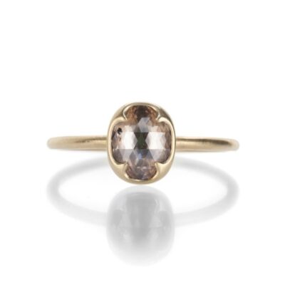 Rings Gabriella Kiss  | Oval Brown Diamond Ring