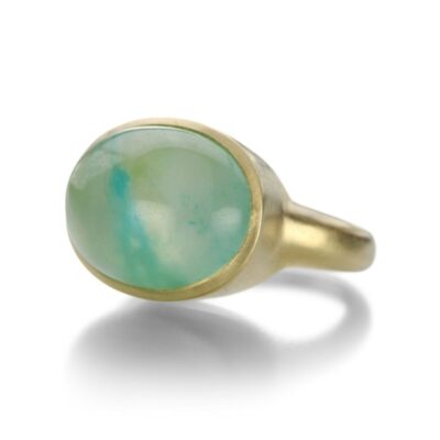 Rings Maria Beaulieu  | Gem Silica Chrysocolla Ring