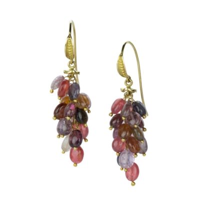 Earrings Barbara Heinrich  | Smooth Multicolored Spinel Earrings