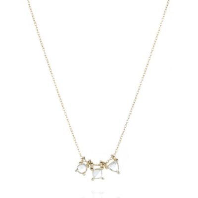 Necklaces Nicole Landaw  | Rose Cut Diamond Story Necklace