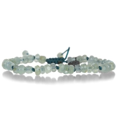 Bracelets Joseph Brooks  | Faceted 5Mm Aquamarine Bracelet