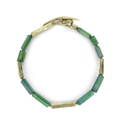 Bracelets Annette Ferdinandsen  | Green Tourmaline Reed Bracelet