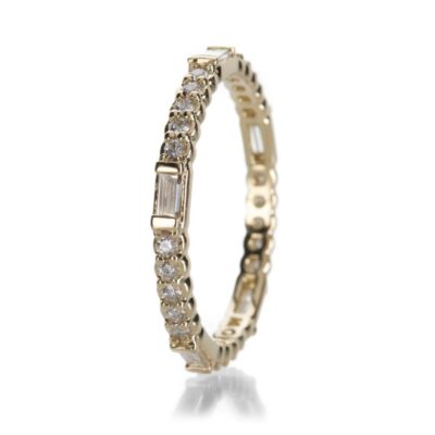 Rings Paul Morelli  | Pinpoint Baguette Band