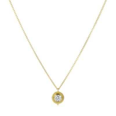 Necklaces Barbara Heinrich  | Round Diamond Darling Pendant Necklace