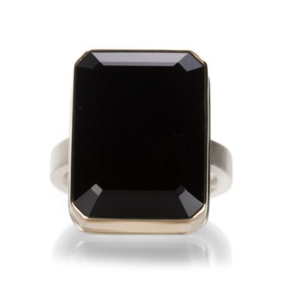 Rings Jamie Joseph  | Table Cut Black Onyx Ring