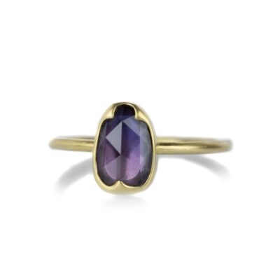 Rings Gabriella Kiss  | 18K Mauve Sapphire Ring