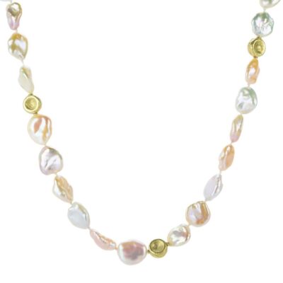 Necklaces Barbara Heinrich  | Pink Keshi Pearl Necklace