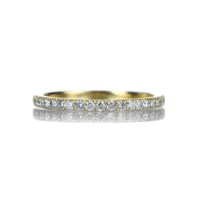 Rings Alexis Kletjian  | 14K Half Diamond Band