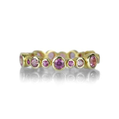 Rings Barbara Heinrich  | Ombre Pink Sapphire Band