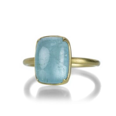 Rings Gabriella Kiss  | Cushion Shaped Aquamarine Ring