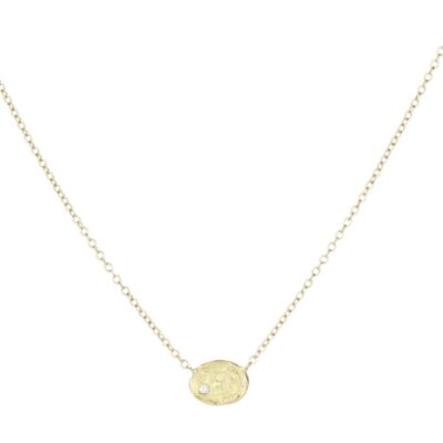 Necklaces Victoria Cunningham  | Golden Flake Diamond Necklace