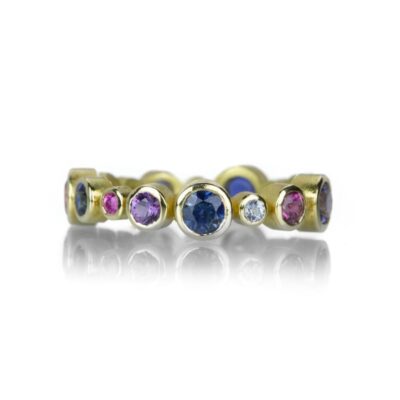 Rings Barbara Heinrich  | Multi Color Sapphire Band