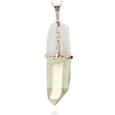 Necklaces Sirciam  | Grande Smoky Quartz Healing Stone Necklace