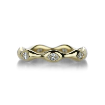 Rings Diana Mitchell  | Marquise Diamond Eternity Band