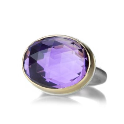 Rings Jamie Joseph  | Oval Rose Cut Amethyst Ring