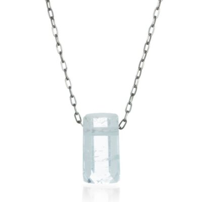 Necklaces Joseph Brooks  | Natural Aquamarine Pendant Necklace