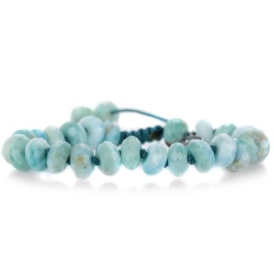 Bracelets Joseph Brooks  | 9Mm Faceted Larimar Bracelet