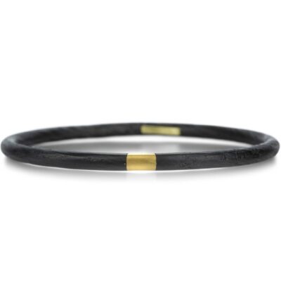 Bracelets Pat Flynn  | Iron And 22K Bangle Bracelet