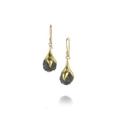 Earrings Gabriella Kiss  | Natural Black Diamond Earrings