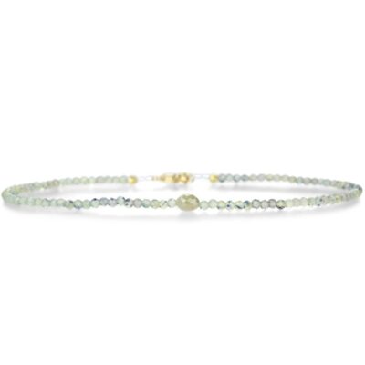 Bracelets Margaret Solow  | Sapphire And Gray Diamond Bead Bracelet