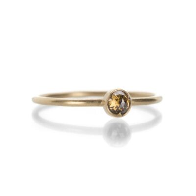 Rings Gabriella Kiss  | Round Whiskey Diamond