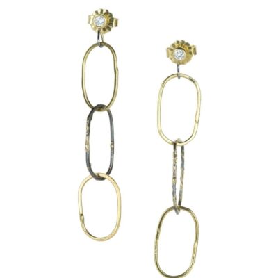 Earrings Kate Maller  | Breezy Chain Link Earrings