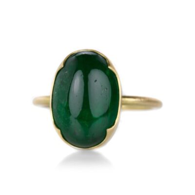 Rings Gabriella Kiss  | 18K Oval Tsavorite Ring