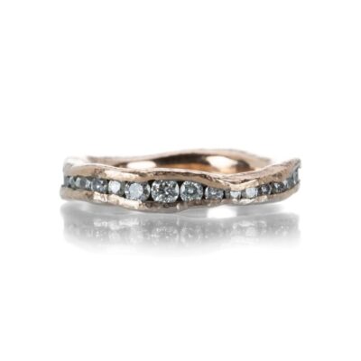 Rings Todd Pownell  | Irregular Channel Set Diamond Band