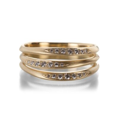 Rings Anne Sportun  | Flow Stacked Trinity Band