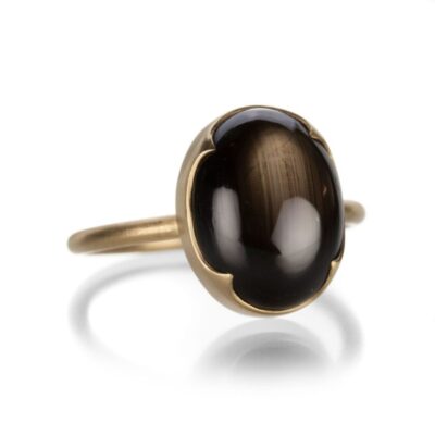 Rings Gabriella Kiss  | Oval Brown Star Sapphire Ring