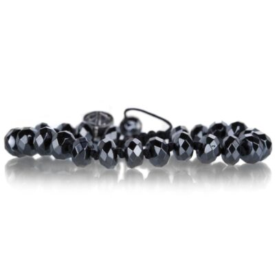 Bracelets Joseph Brooks  | 8Mm Faceted Hematite Beaded Bracelet