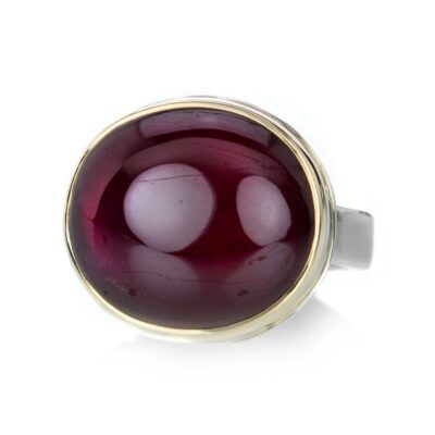 Rings Jamie Joseph  | Mixed Metal Oval African Ruby Ring