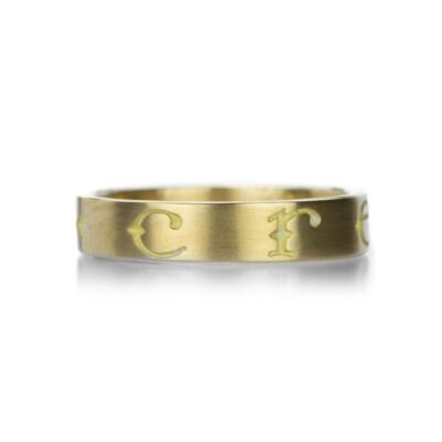 Rings Gabriella Kiss  | 18K Yellow Gold Creare Band