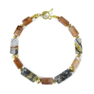 Bracelets Barbara Heinrich  | Rutilated And Tourmalated Quartz Bracelet