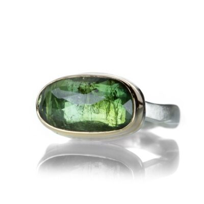 Rings Jamie Joseph  | Rose Cut Green Tourmaline Ring