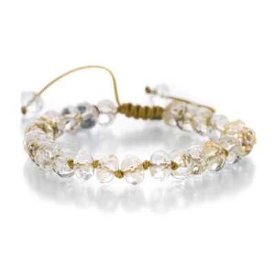 Bracelets Joseph Brooks  | Faceted 8Mm Citrine Rondelle Bracelet