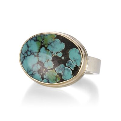 Rings Jamie Joseph  | Oval Smooth Turquoise Ring