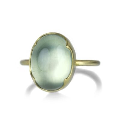 Rings Gabriella Kiss  | 18K Oval Ceylon Moonstone Ring