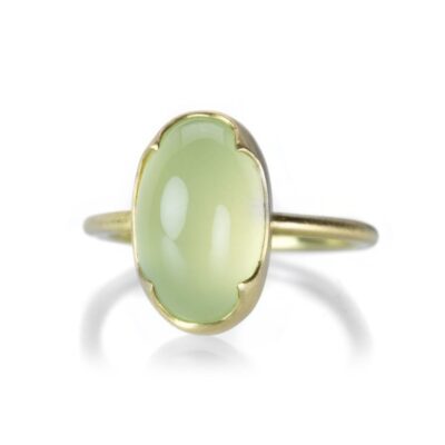 Rings Gabriella Kiss  | Oval Prehnite Ring