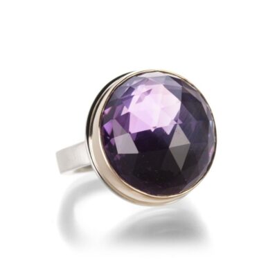 Rings Jamie Joseph  | Round Rose Cut Amethyst Ring