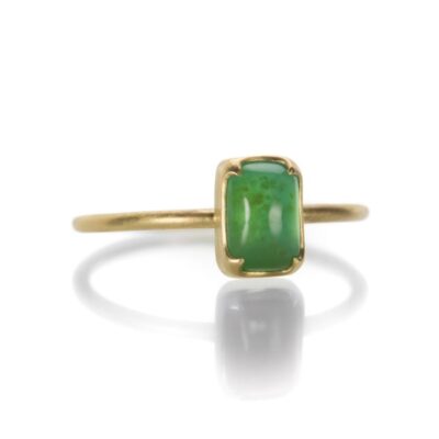 Rings Gabriella Kiss  | Cushion Chrysoprase Ring