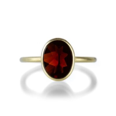 Rings Gabriella Kiss  | Oval Alamandine Garnet Ring