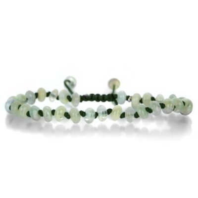 Bracelets Joseph Brooks  | 6Mm Smooth Beryl Rondelle Bracelet