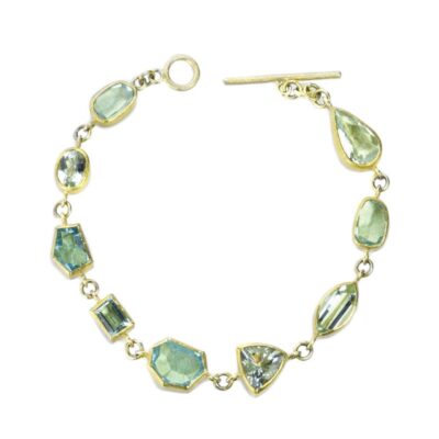 Bracelets Petra Class  | Mixed Shape Aquamarine Bracelet