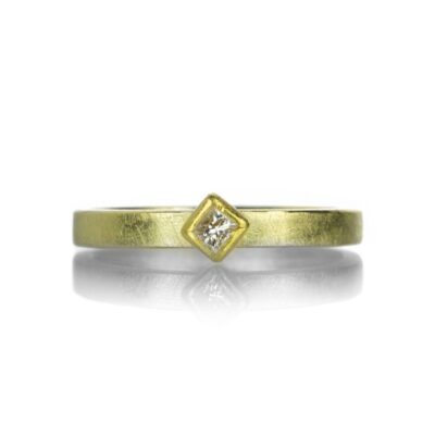 Rings Petra Class  | Princess Cut White Diamond Ring